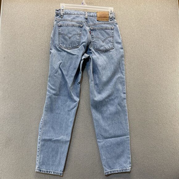 Vintage 90s Levi Strauss 550 Jeans Women's 12 M Relaxed Fit Tapered Leg USA - Picture 16 of 16